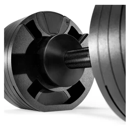 משקולת יד מתכווננת מ-2 עד 20 ק"ג אוניברסלית בצבע BLACK MATTE 251035 (אוטומטית) NUO NUOBELL מקורי