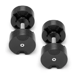 זוג משקולות אוניברסליות 251039 מתכווננות עד 20 ק"ג (מקורי) NÜOBELL® CLASSIC