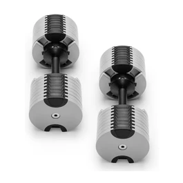 זוג משקולות אוניברסליות 251040 מתכווננות עד 32 ק"ג (מקורי) NÜOBELL® ASH BLACK