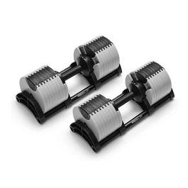 זוג משקולות אוניברסליות 251040 מתכווננות עד 32 ק"ג (מקורי) NÜOBELL® ASH BLACK