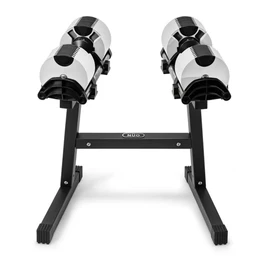 זוג משקולות אוניברסליות 251040 מתכווננות עד 32 ק"ג (מקורי) NÜOBELL® ASH BLACK