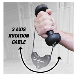 זוג ידיות פולי ארגונומיות 251052 ממותג TrakHandle Sport