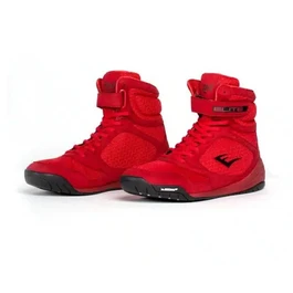 נעלי אגרוף מקצועיות 251060 Everlast Elite 2 Boxing Shoes – צבע אדום