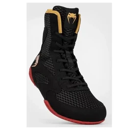 נעלי איגרוף 251066 Contender Boxing Shoes מבית VENUM שחור/זהב/אדום