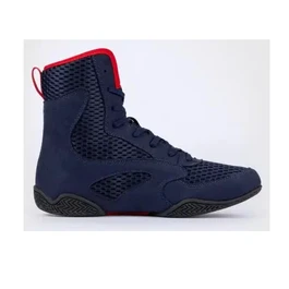 נעלי איגרוף 251067 Contender Boxing Shoes מבית VENUM כחול/תכלת/אדום