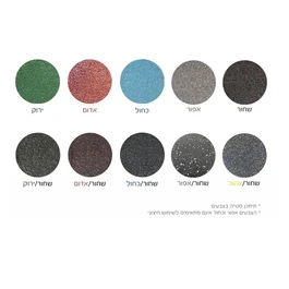 אריח דו שכבתי לחדר כושר 251073 בגודל 100/100/2 ס"מ צבעוני קלאסי מבית CITYSPORT