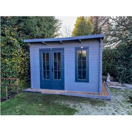 מחסן עץ פרמיום 251076 בגודל 2.5/3.5 מטר בעובי 45, דגם TERMINATOR מבית DUNSTER HOUSE