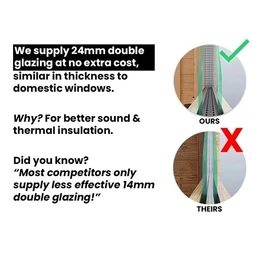 מחסן עץ 251082 בגודל 5.5/3.5 מטר בעובי 45, דגם TERMINATOR מבית DUNSTER HOUSE