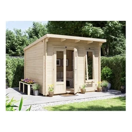 מחסן עץ 251086 בגודל 3/3 מטר בעובי 45, דגם TERMINATOR מבית DUNSTER HOUSE