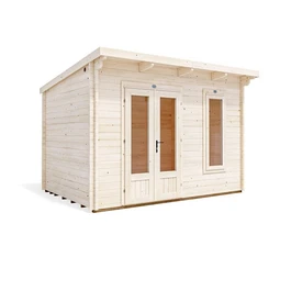 מחסן עץ 251086 בגודל 3/3 מטר בעובי 45, דגם TERMINATOR מבית DUNSTER HOUSE