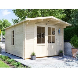 מחסן עץ 251088 בגודל 3/4 מטר בעובי 45, דגם AVON מבית DUNSTER HOUSE