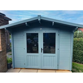 מחסן עץ 251088 בגודל 3/4 מטר בעובי 45, דגם AVON מבית DUNSTER HOUSE