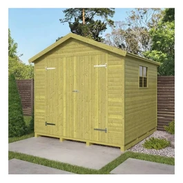 מחסן עץ 251089 בגודל 3/4 מטר בעובי 45, דגם HUGO מבית TUINDECO