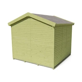 מחסן עץ 251089 בגודל 3/4 מטר בעובי 45, דגם HUGO מבית TUINDECO