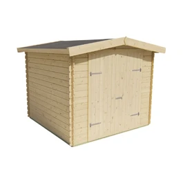 מחסן עץ 251090 בגודל 2.45/2.45 מטר בעובי 19 מ"מ, דגם VALERY מבית TUINDECO