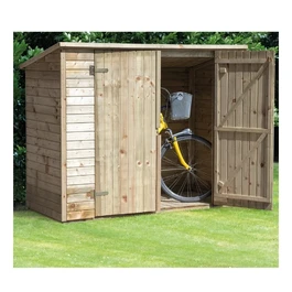 מחסן עץ 251091 בגודל 90/200 ס"מ בעובי 16 מ"מ, דגם WESTERWALD מבית TUINDECO