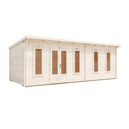 מחסן עץ 251092 בגודל 7/3 מטר בעובי 45, דגם TERMINATOR מבית DUNSTER HOUSE