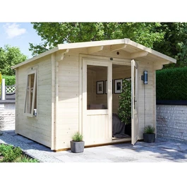 מחסן עץ 251093 בגודל 3/3 מטר בעובי 45, דגם AVON מבית DUNSTER HOUSE