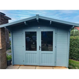 מחסן עץ 251093 בגודל 3/3 מטר בעובי 45, דגם AVON מבית DUNSTER HOUSE