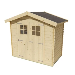 מחסן עץ 251094 בגודל 1.50/2.60 מטר בעובי 19 מ"מ, דגם MALVA מבית TUINDECO