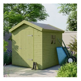 מחסן עץ 251095 בגודל 1.82/1.88 מטר בעובי 16 מ"מ, דגם HUGO מבית TUINDECO