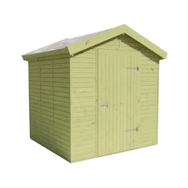 מחסן עץ 251095 בגודל 1.82/1.88 מטר בעובי 16 מ"מ, דגם HUGO מבית TUINDECO