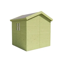 מחסן עץ 251095 בגודל 1.82/1.88 מטר בעובי 16 מ"מ, דגם HUGO מבית TUINDECO