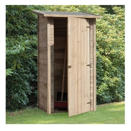 מחסן עץ 251096 בגודל 183/66 ס"מ בעובי 16 מ"מ, דגם VELUWE מבית TUINDECO