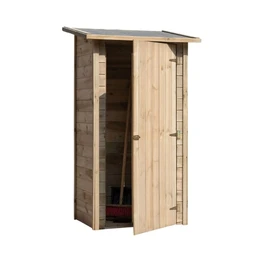 מחסן עץ 251096 בגודל 183/66 ס"מ בעובי 16 מ"מ, דגם VELUWE מבית TUINDECO