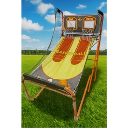 מתקן כדורסל אלקטרוני מתקפל 251136 (זוגי) מבית CITYSPORT