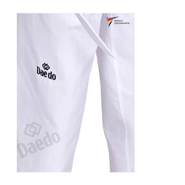 חליפת טקוואנדו מקצועית WT White Neck 251146 של DAE DO