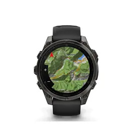 שעון ספורט חכם 251222 דגם FENIX 8 AMOLED SAPPHIRE TITANIUM - בקוטר 47 מ"מ מבית GARMIN