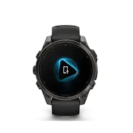 שעון ספורט חכם 251222 דגם FENIX 8 AMOLED SAPPHIRE TITANIUM - בקוטר 47 מ"מ מבית GARMIN