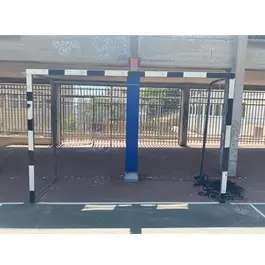 שער קט-רגל קבוע פרופיל מרובע בגודל 300/200 ס"מ מבית CITYSPORT