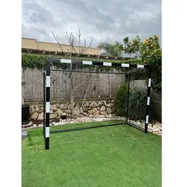 שער קט-רגל נייד 300/200 ס"מ פרופיל 40-80 ס"מ פרופיל אחורי עגול (2 צול) מבית CITYSPORT