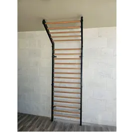 סולם כושר שוודי מקצועי רב תכליתי 880136 ברזל משולב עץ מבית CITYSPORT