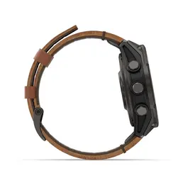 שעון ספורט חכם 251223 דגם FENIX 8 Pro AMOLED Sapphire Carbon grey DLC titanium - קוטר 47 מ"מ מבית GARMIN