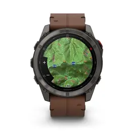 שעון ספורט חכם 251224 דגם FENIX 8 Pro AMOLED Sapphire Carbon grey DLC titanium - קוטר 51 מ"מ מבית GARMIN