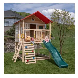 בית עץ לילדים עם מגלשה 251246 מבית CITYSPORT