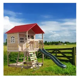 בית עץ לילדים עם מגלשה 251246 מבית CITYSPORT