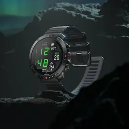 שעון חכם לספורטאים 251309 עם GPS דגם Grit X2 בצבע שחור מבית POLAR