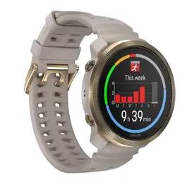 שעון חכם מולטי-ספורט 251310 דגם Vantage M3 בצבע לבן/זהב מבית POLAR