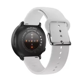 שעון ספורט חכם 251312 דגם UNITE עם ניטור דופק, שינה ופעילות 24/7, בצבע לבן מבית POLAR