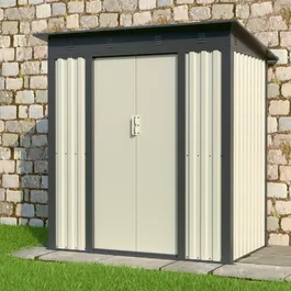 מחסן מתכת 251326 בגודל 1.20/1.80 מטר מבית GARDEN TOP