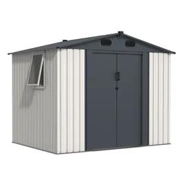 מחסן מתכת 251327 בגודל 2.47/1.93 מטר מבית GARDEN TOP