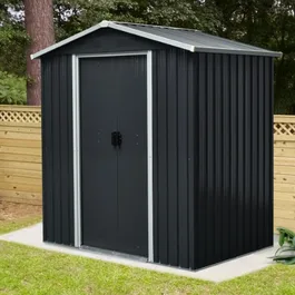 מחסן מתכת 251334 בגודל 1.94/1.10 מטר מבית GARDEN TOP