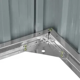 מחסן מתכת 251336 בגודל 1.47/0.86 מטר מבית GARDEN TOP