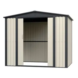 מחסן מתכת 251340 בגודל 2.40/1.80 מטר מבית GARDEN TOP