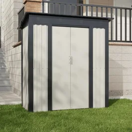 מחסן מתכת 251342 בגודל 1.80/0.92 מטר מבית GARDEN TOP