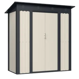 מחסן מתכת 251342 בגודל 1.80/0.92 מטר מבית GARDEN TOP